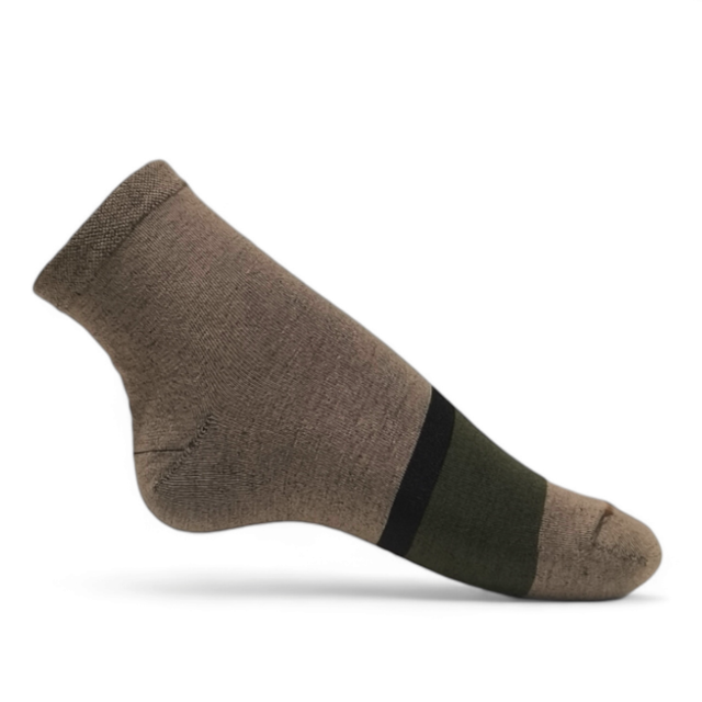 نیم ساق مردانه قهوه ای