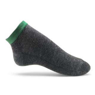 جوراب مچی مردانه کش رنگی ذغالی