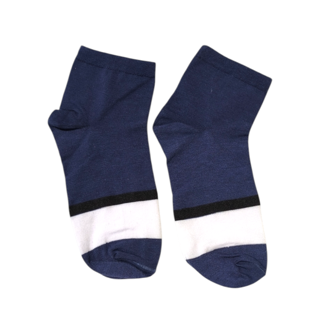 جوراب نیم ساق مردانه سورمه ای پیدو