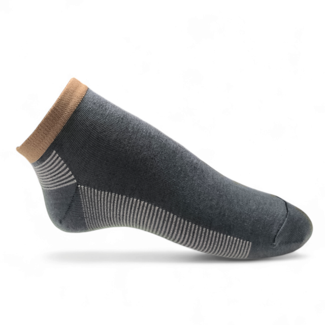 جوراب مچی مردانه کش رنگی نوک مدادی