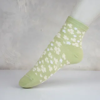 جوراب نیم ساق طرح گلبهار